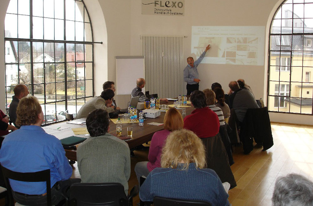 flexofit Handlauf-Seminar in Gottmadingen im Sudturm